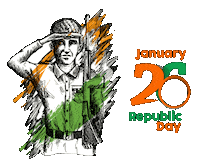 Republic Day India Sticker by techshida