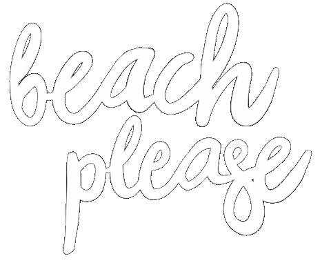Laubruno giphyupload beach playa beachplease Sticker