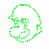 Mario 64 Sticker