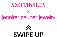 Swipe Up Tinsley Mortimer Sticker by Jennifer Zeuner Jewelry