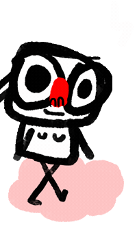 Lila Sticker