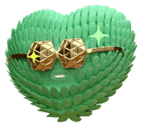 Heart Tripping Sticker by Mr. Kat & Friends