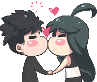 I Love You Kiss Sticker by Jin