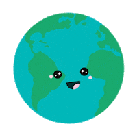 world globe Sticker by Live Life Happy