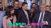 quebecsolidaire mansplaining GIF