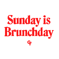 Sunday Brunch Sticker by The Weitzer World