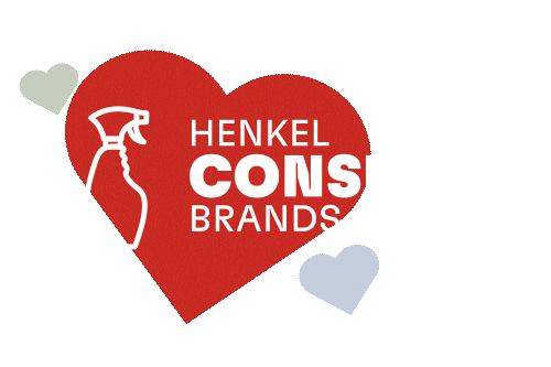 Henkel Consumer Brands Home Spray Heart White Sticker by Henkel