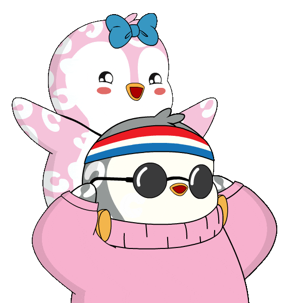 Family Love Sticker by Pudgy Penguins