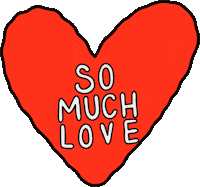 So Much Love Wedding Sticker by Poppy Deyes