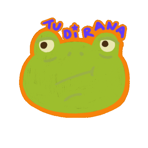 malikaperica giphyupload love green frog Sticker