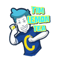 Lemon Tea Team Sticker by Jesscool