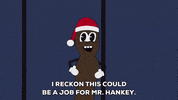 speaking mr. hankey GIF by South Park 