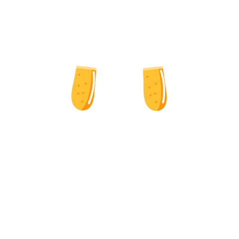 Cheers Brinde Sticker by Canal Blukit