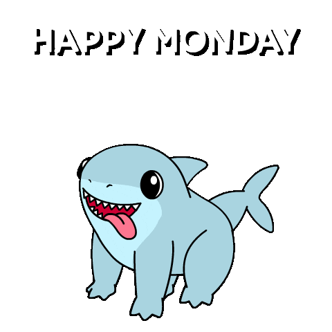 Monday Bitcoin Sticker by Ordinary Frends