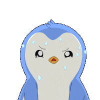 Angry Come On Sticker by Pudgy Penguins