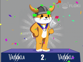 Silver Medal Sport GIF by FLOKI