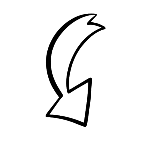 Arrow Sticker by Story TLRS