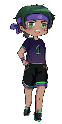 Lunime sports sport anime games Sticker