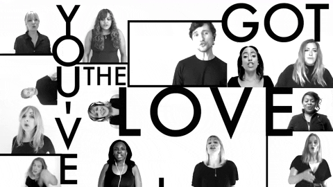 Black And White Love GIF by Some Voices