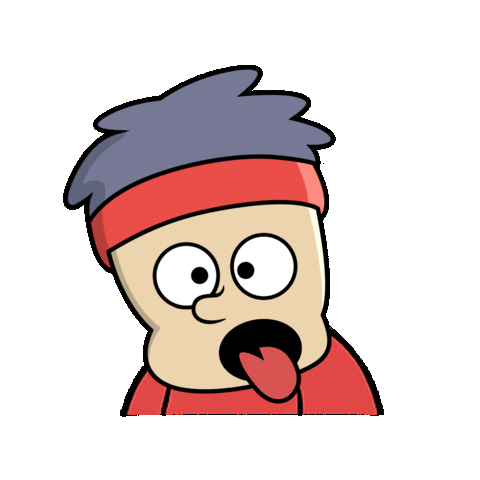 Tongue Out Omg Sticker by dowithtera