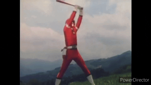 Amit72786 giphygifmaker baseball power rangers power rangers turbo GIF