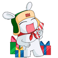 Celebrating Boxing Day Sticker by Xiaomi Russia