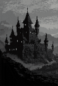 Night Pixel Art GIF by The LSD Hotel