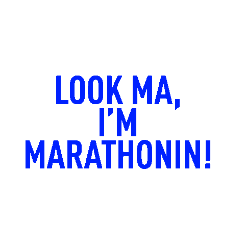 Marathon Running Sticker by PUMA