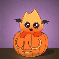 Trick Or Treat Pumpkin GIF by Playember