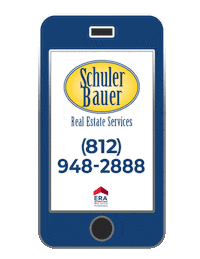 SchulerBauer real estate phone realtor sign Sticker