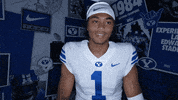 Happy Byu Football GIF by BYU Cougars