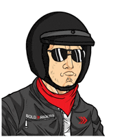 Boldriders Sticker by LAZONE.ID