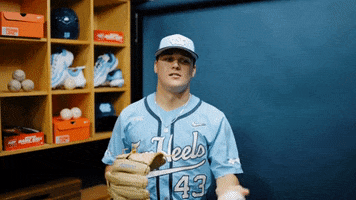 North Carolina Baseball GIF by UNC Tar Heels