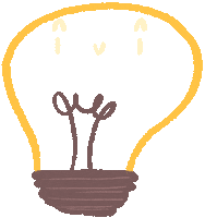 Idea Lightbulb Sticker by Cris