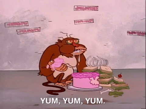 ren and stimpy nicksplat GIF