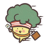 DrauciaJYStudio bobo toto tata check out Sticker