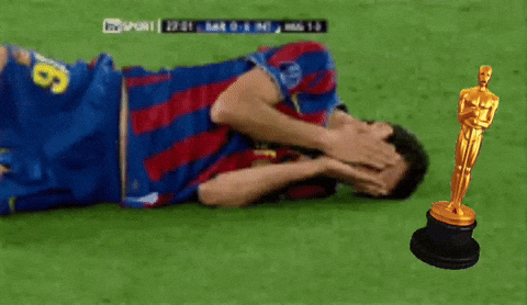 Acting Sergio Busquets GIF