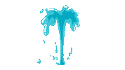Water Splash Sticker by Flow Productions