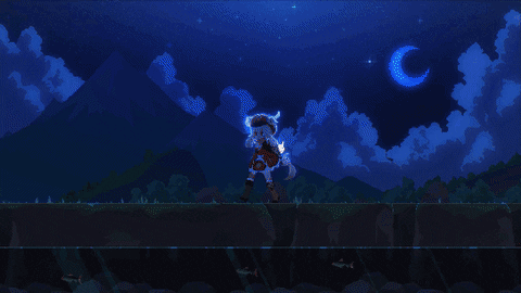 Pixel Art Wallpaper GIF