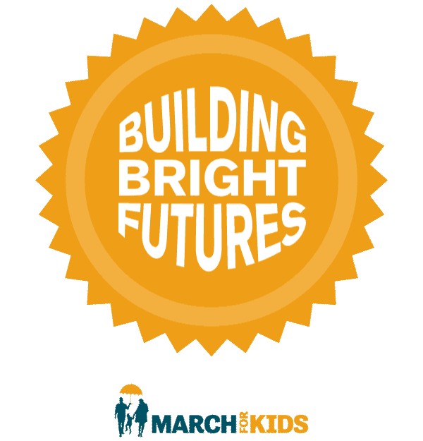 MarchforKids family sunshine children stand up Sticker