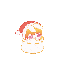 Merry Christmas Wow Sticker by popmartglobal