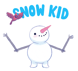Snow Winter Sticker by Simon Kids