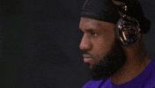 Vibing Lebron James GIF by NBA