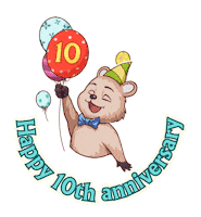Happy Birthday Sticker by MYTONA