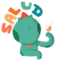 Celebrating Happy New Year Sticker by Orlando Korzo