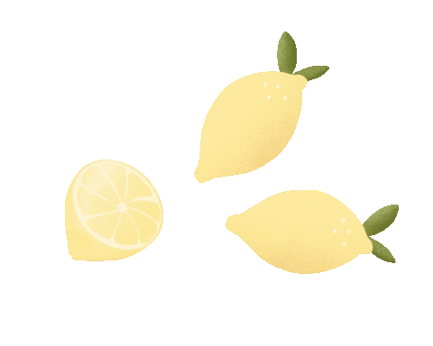 Fruit Lemon Sticker