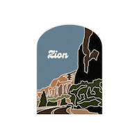 JunebugDesignsbydarian zion national park zion national park Sticker
