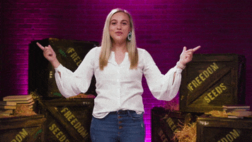Wink Finger Guns GIF by Turning Point USA