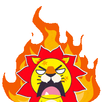 Angry Mori Sticker by Nobu Bank