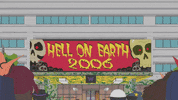 sign skeletons GIF by South Park 